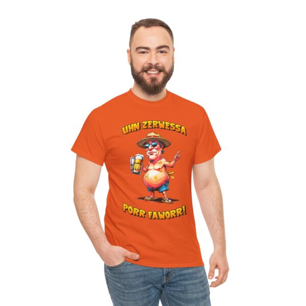 Lustiges Party T-Shirt - 'Uhn zerwessa porr faworr!' Ballerman, Party, Saufen, Mallorca NEU - Image 12