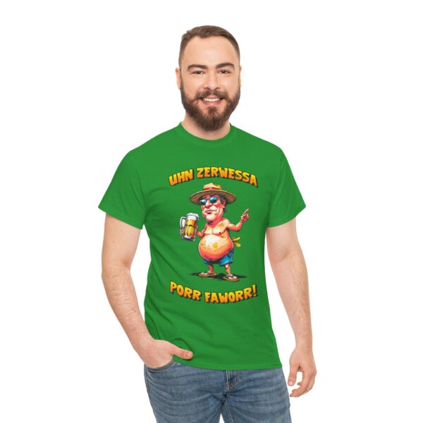 Lustiges Party T-Shirt - 'Uhn zerwessa porr faworr!' Ballerman, Party, Saufen, Mallorca NEU - Image 15