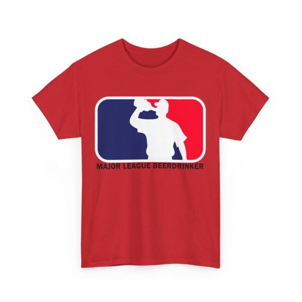 Unisex Heavy Cotton Tee - Major League Beer Drinker Graphic Shirt for Beer Lovers - Image 22