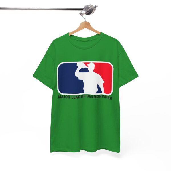 Unisex Heavy Cotton Tee - Major League Beer Drinker Graphic Shirt for Beer Lovers - Image 14